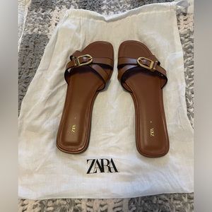 Zara buckle slides